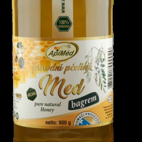 Apimed med bagrem 900 gr